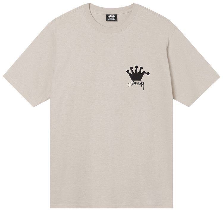 Stussy LB Crown Tee Smoke