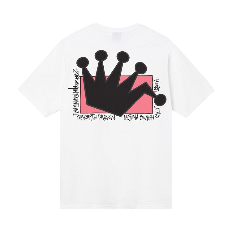 Stussy LB Crown Tee White