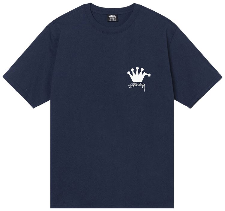 Stussy LB Crown Tee Navy