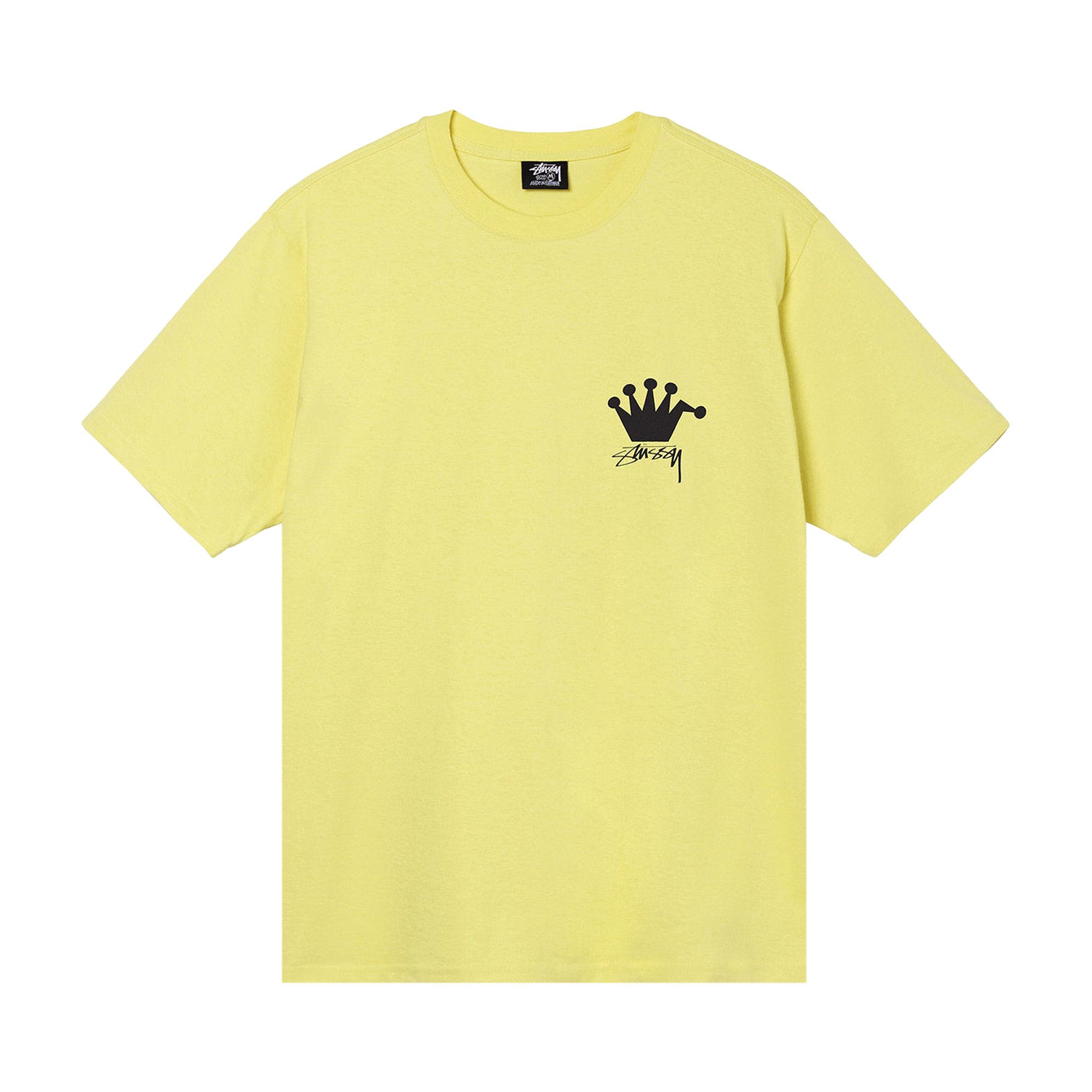 Buy Stussy LB Crown Tee 'Yellow' - 1904792 YELL | GOAT