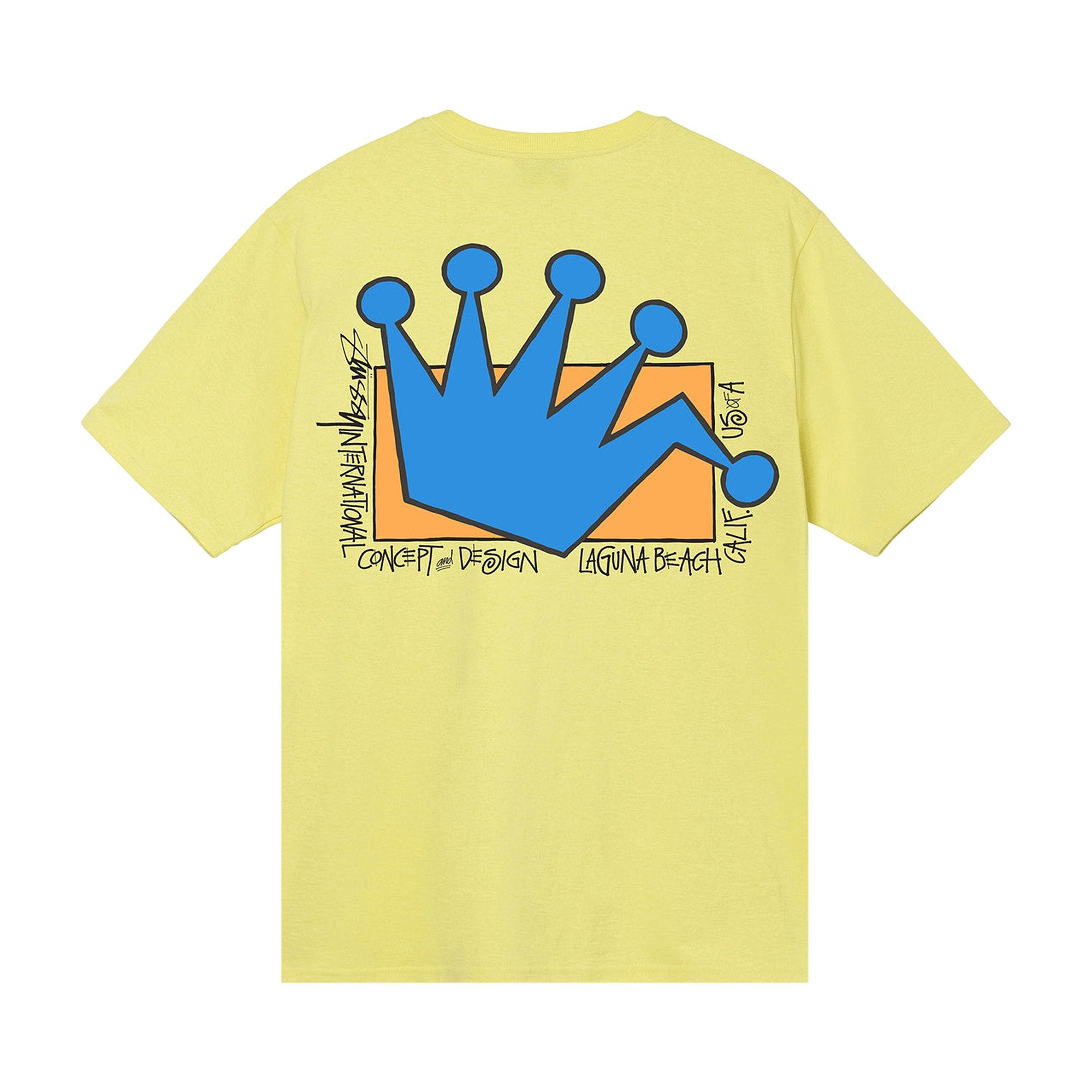 ステューシー STUSSY LB CROWN TEE stussy-lb-crown-tee-white-