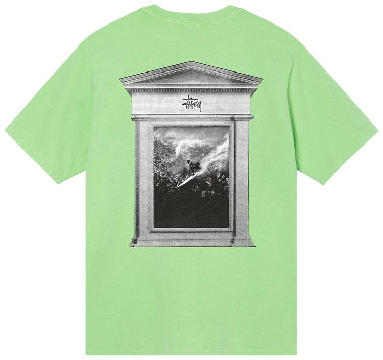 Stussy Surf Tomb Pigment Dyed Tee Green