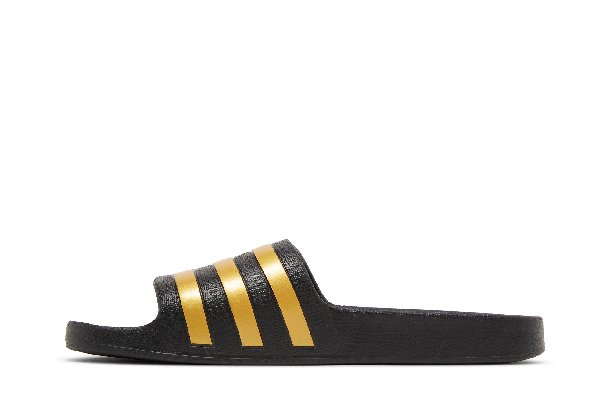 ◆adidas◆アディダス ADILETTE AQUA U EG1758 CORE/GOLD/CORE Adidas Men Adilette Aqua Swim Black Gold Slide Sandal EG1758