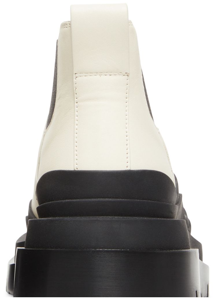 Bottega Veneta Wmns Tire Cropped Boot Sea Salt Black