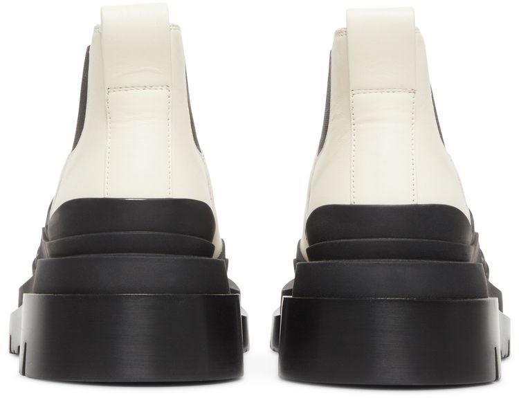 Bottega Veneta Wmns Tire Cropped Boot Sea Salt Black