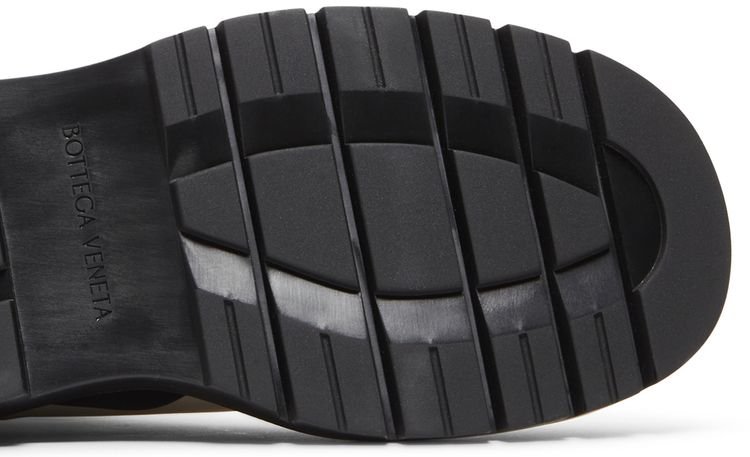 Bottega Veneta Wmns Tire Cropped Boot Sea Salt Black