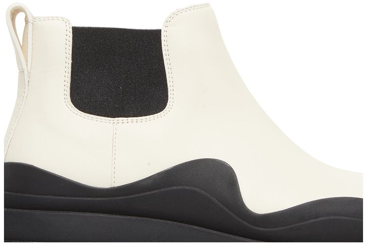 Bottega Veneta Wmns Tire Cropped Boot Sea Salt Black