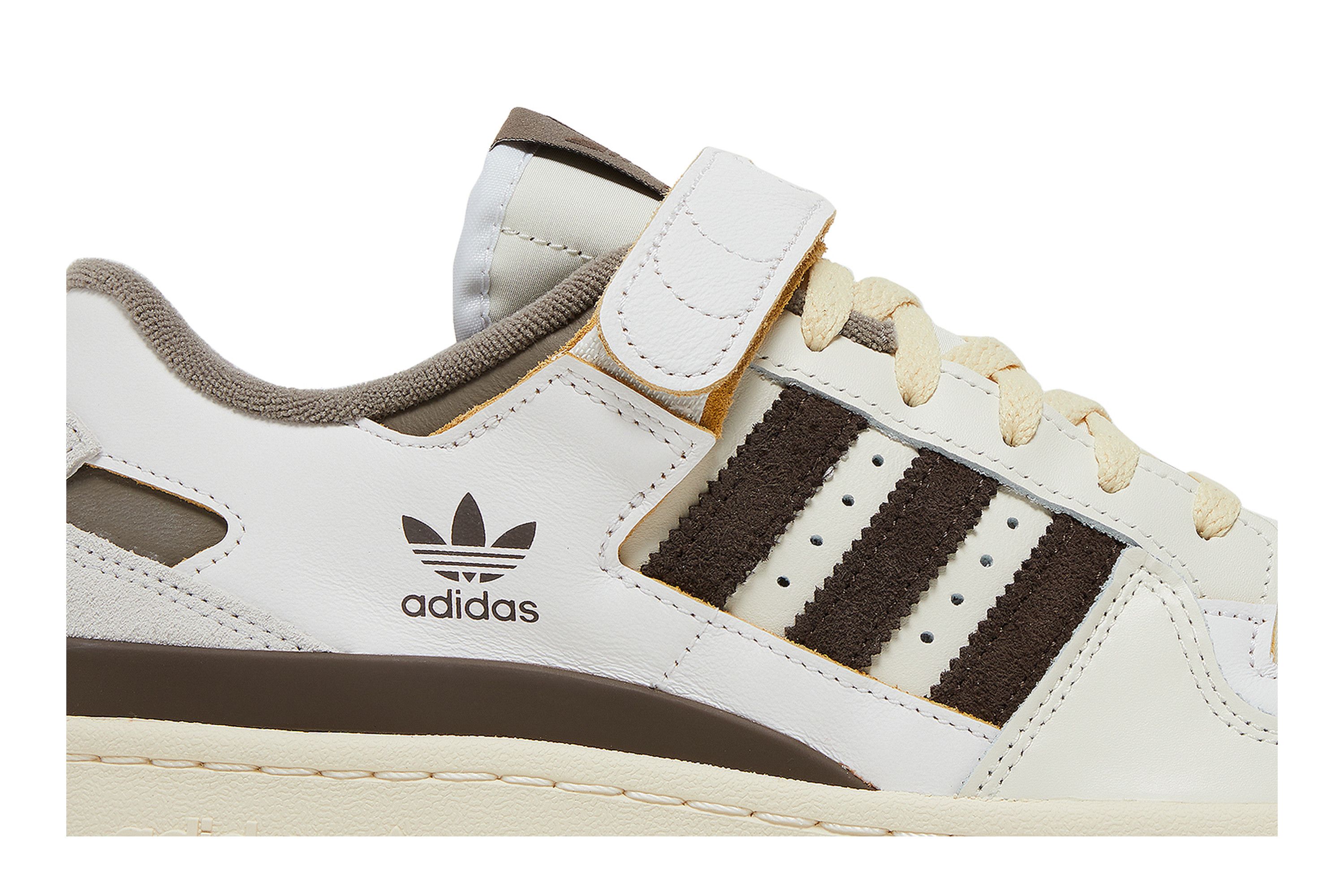 adidas forum 84 cream white brown