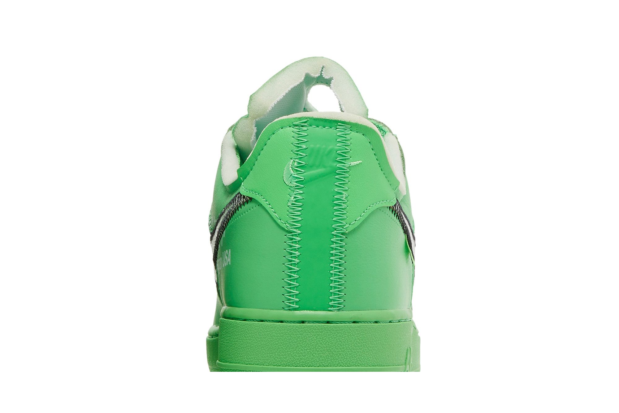 Neon off white air force 1 top