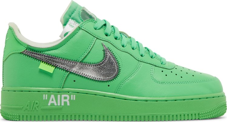 Compliment Zie insecten Systematisch Buy Off-White x Air Force 1 Low 'Brooklyn' - DX1419 300 - Green | GOAT