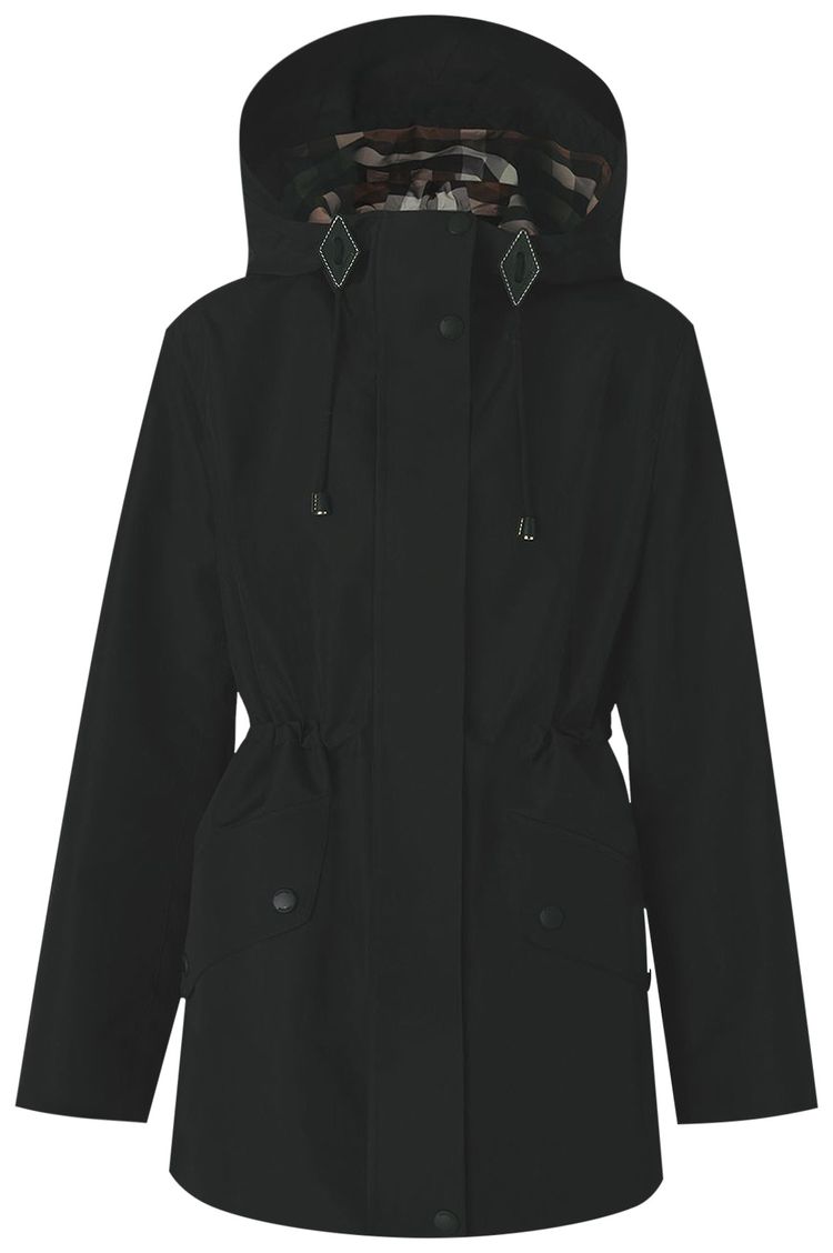 Burberry Lightweight Hooded Jacket Black