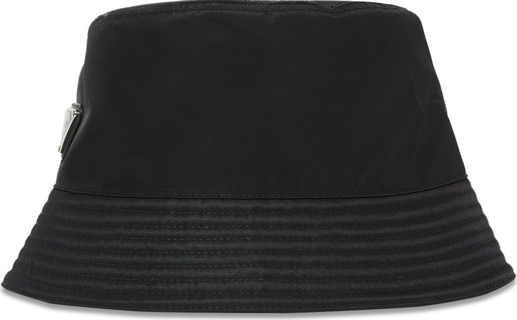 Prada Re Nylon Bucket Hat Black