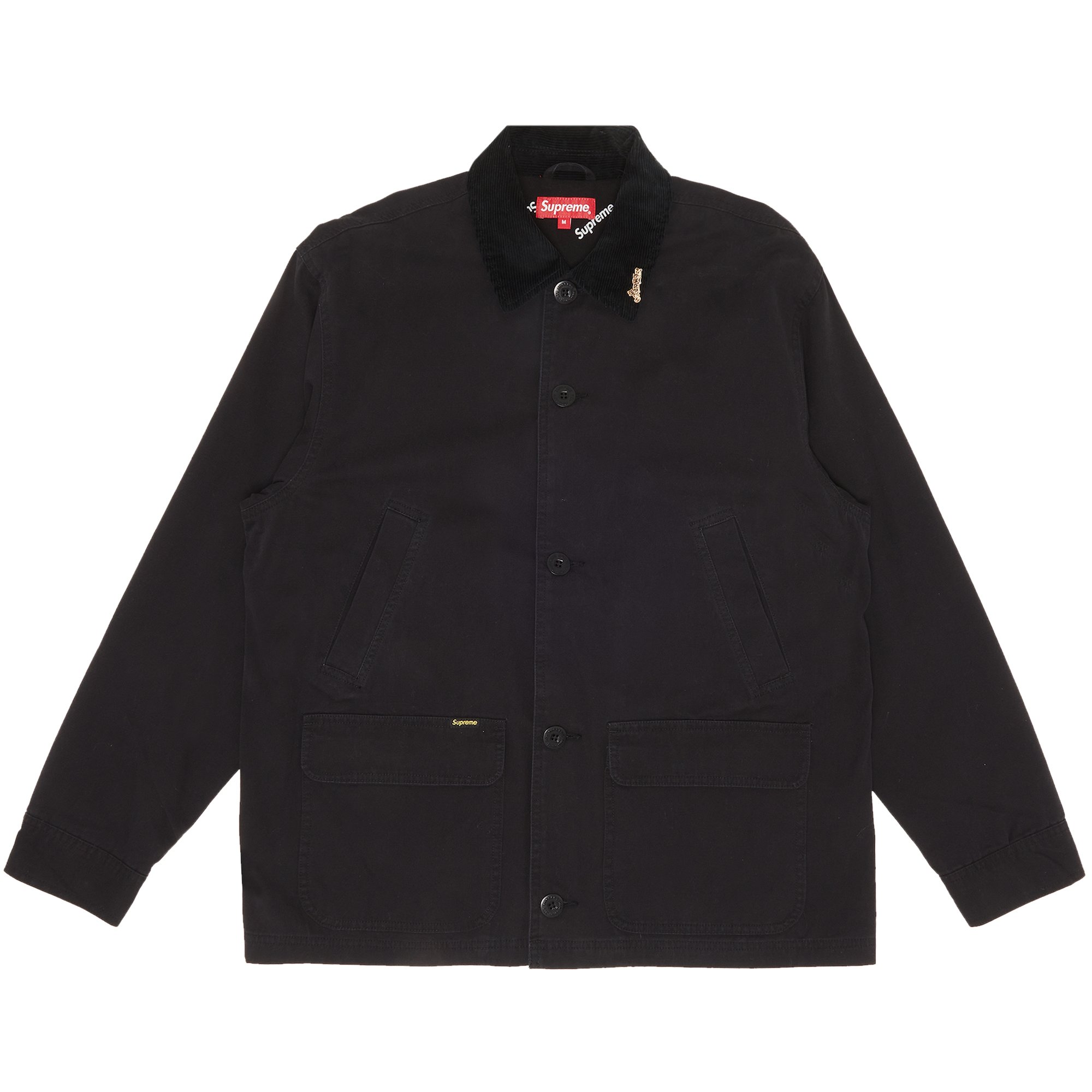 Buy Supreme Barn Coat 'Black' - SS21J93 BLACK | GOAT UK