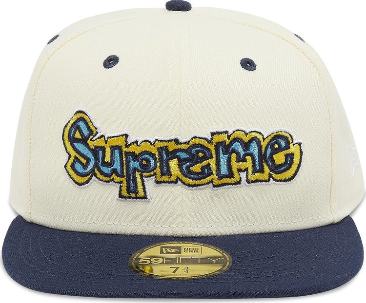 Supreme x New Era Gonz Logo Hat 'Natural'