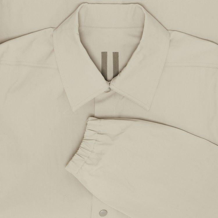 Rick Owens DRKSHDW Snap Front Shirt Pearl