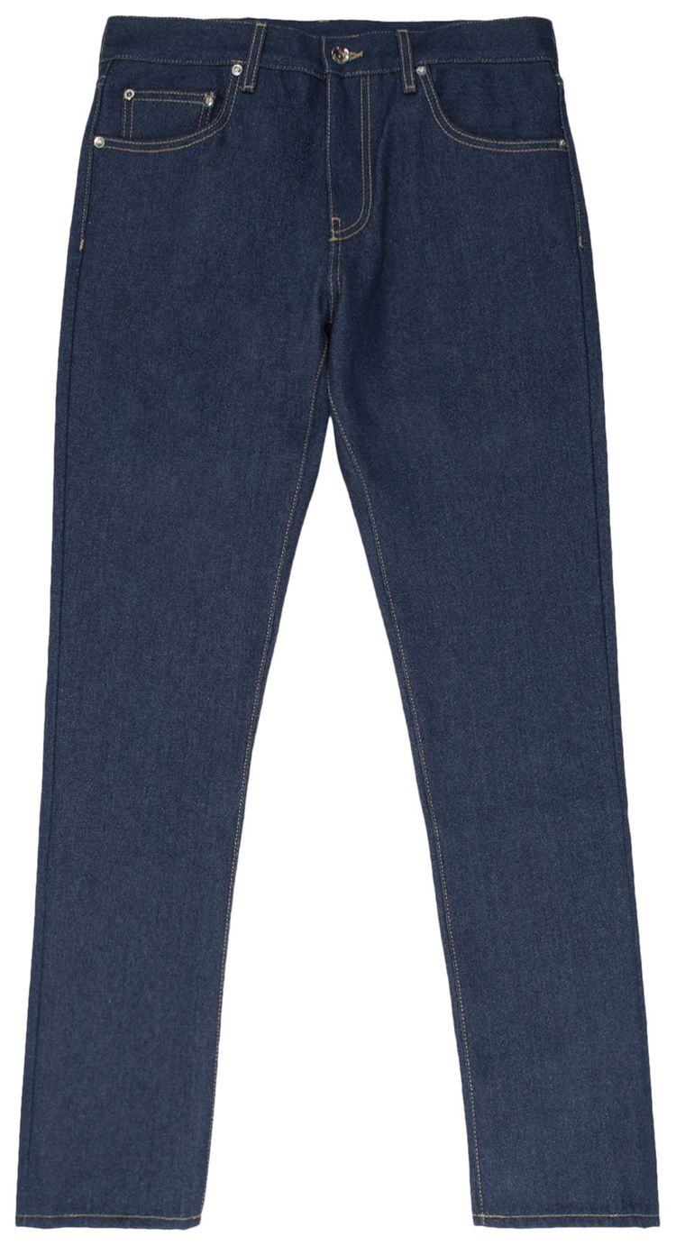 Off White Diag Outline Skinny Jeans IndigoWhite