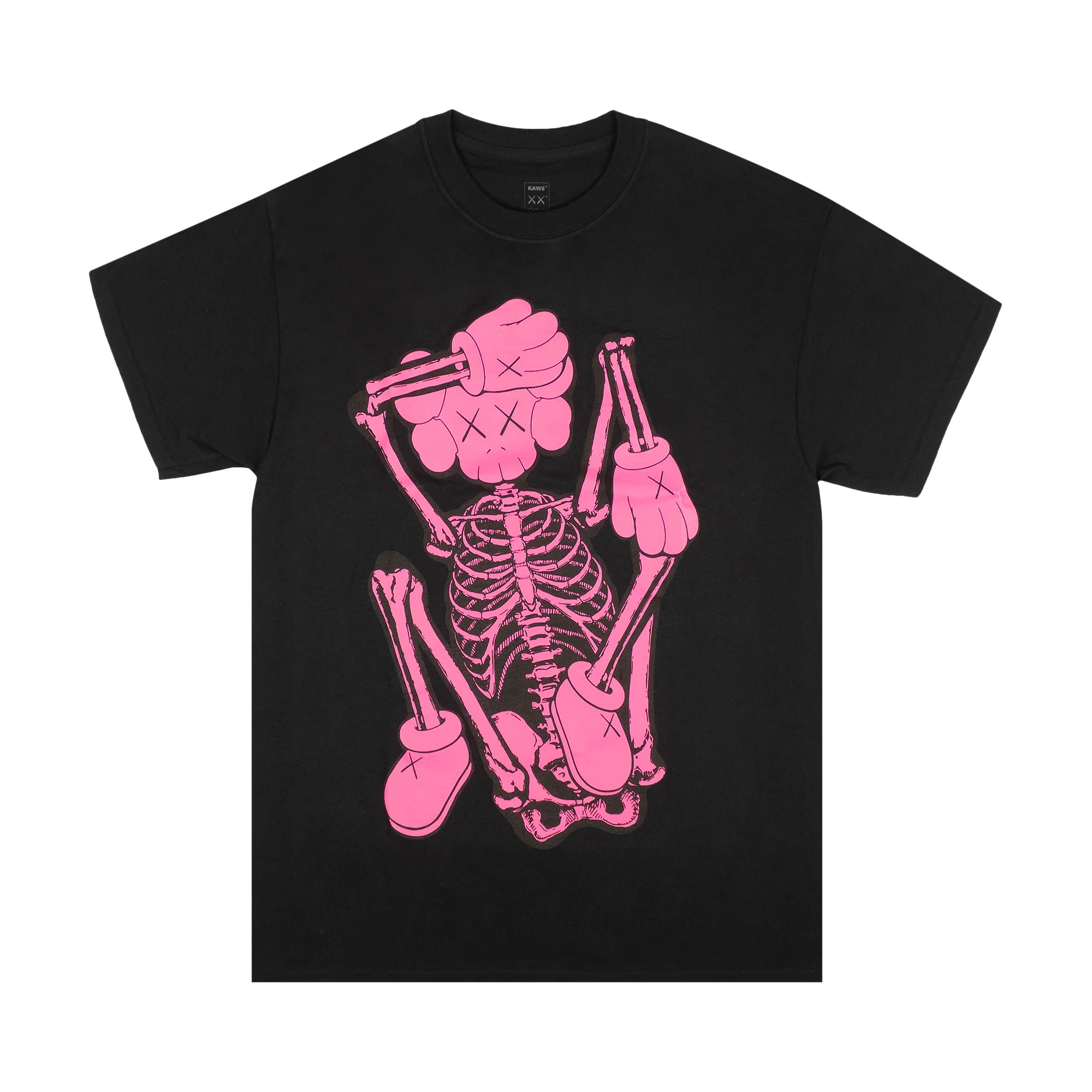 KAWS Skeleton New Fiction Bone T-Shirt 'Black'