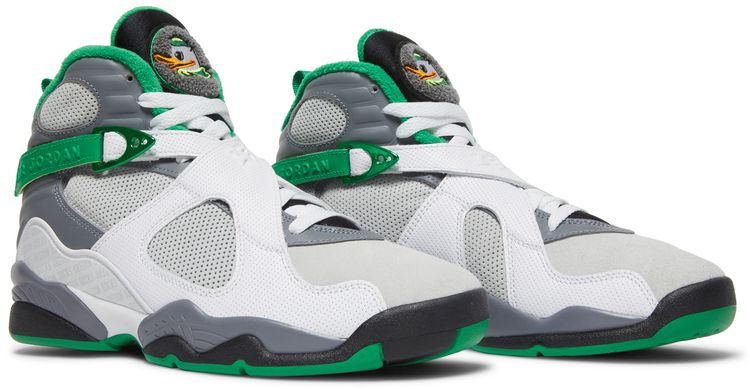 Air Jordan VIII University of Oregon Pure Platinum PE
