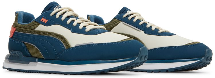 Helly Hansen x Puma City Rider Intense Blue White Asparagus
