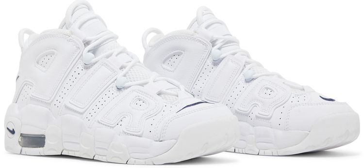 Nike Air More Uptempo GS White Midnight Navy