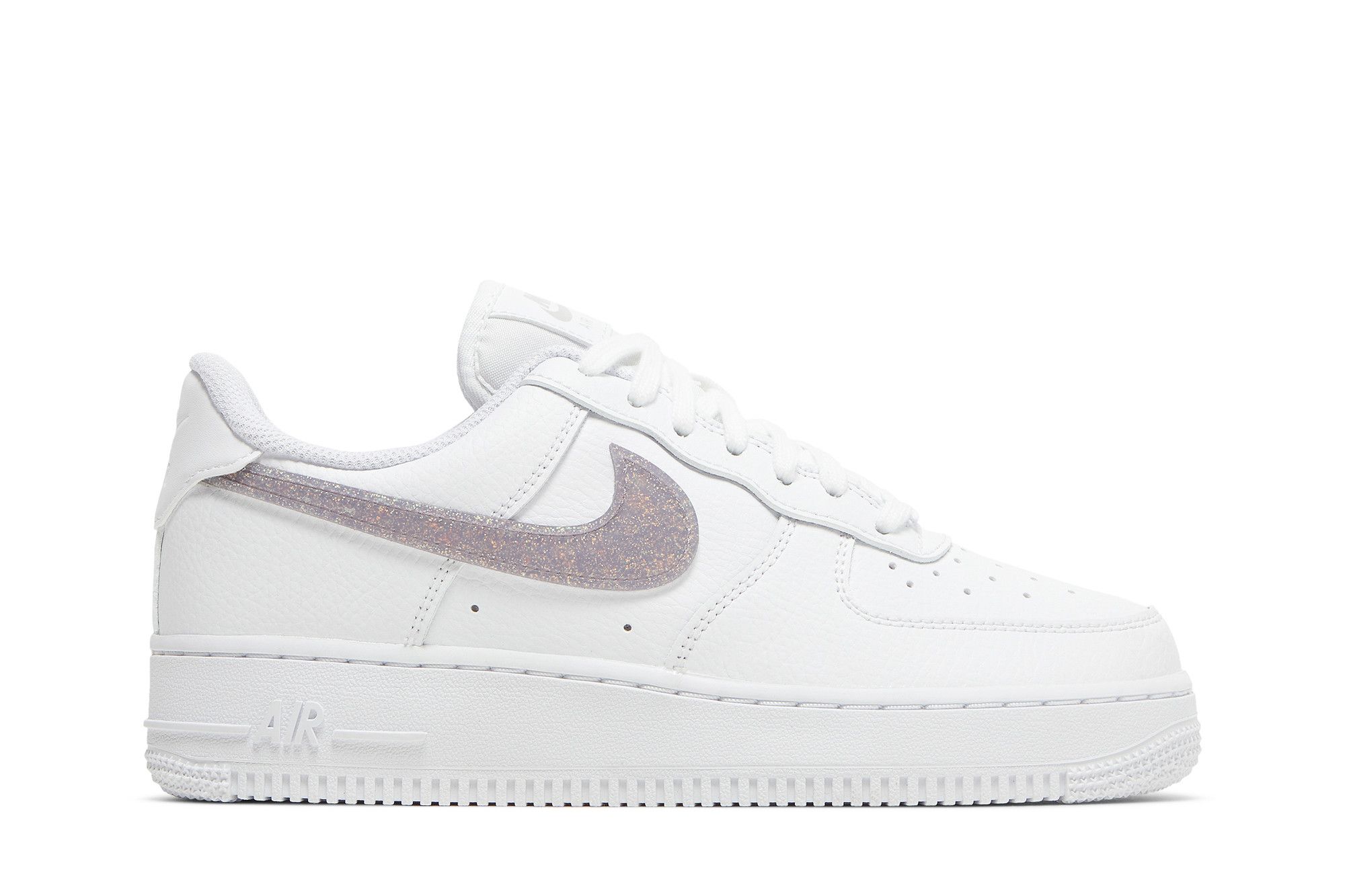 Nike air force 1 glitter on sale swoosh