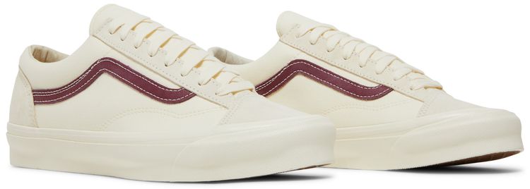 Vans OG Style 36 LX Classic White Pomegranate