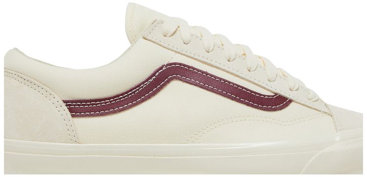 Vans OG Style 36 LX Classic White Pomegranate