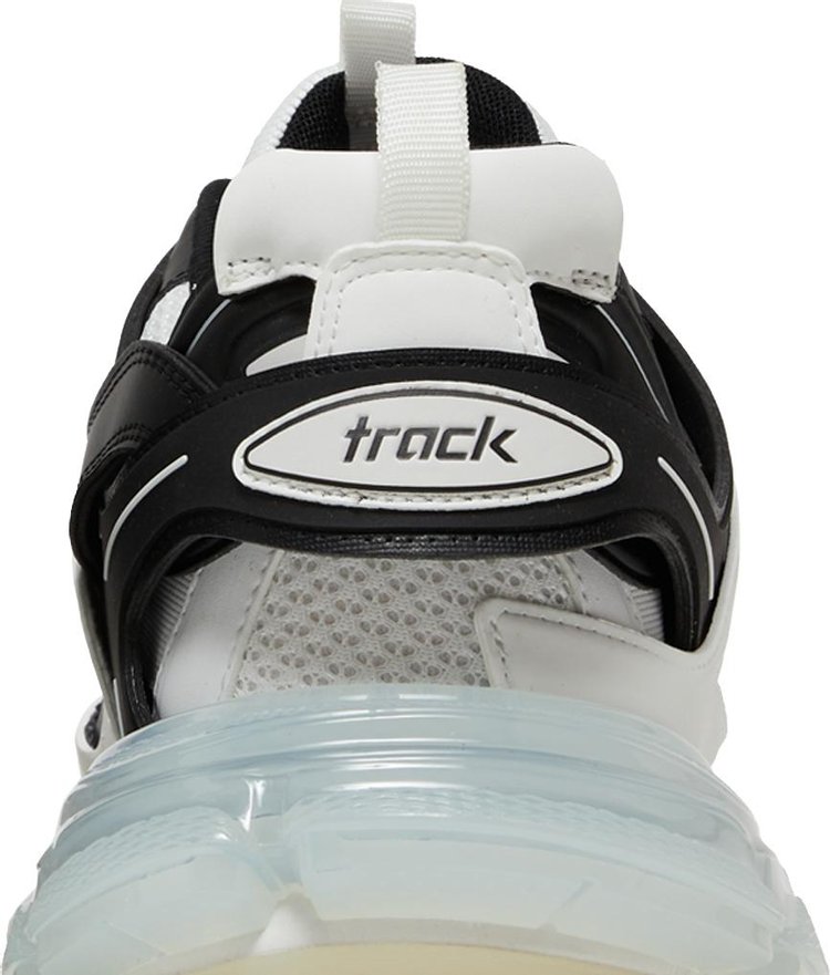 Balenciaga Track Sneaker Clear Sole   White Black