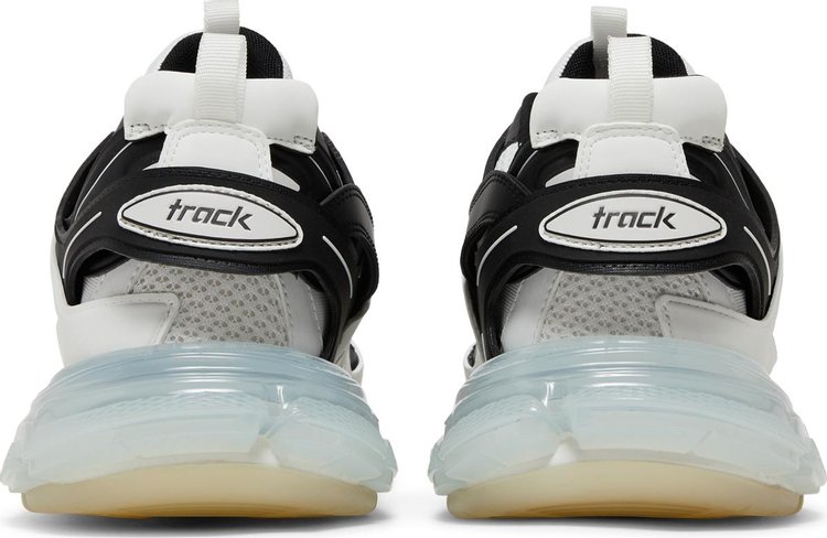 Balenciaga Track Sneaker Clear Sole   White Black