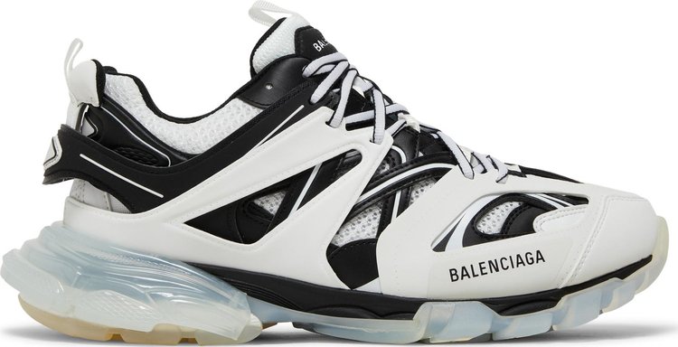 hugge markør Formuler Buy Balenciaga Track Sneaker 'Clear Sole - White Black' - 647742 W3BZ2 9010  - White | GOAT