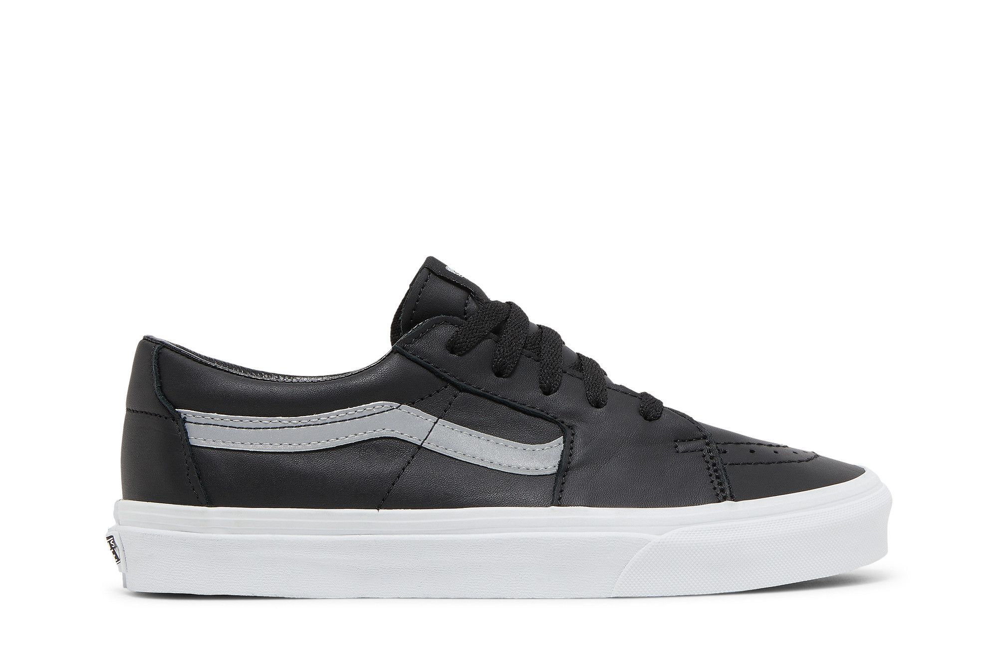 Black reflective vans discount