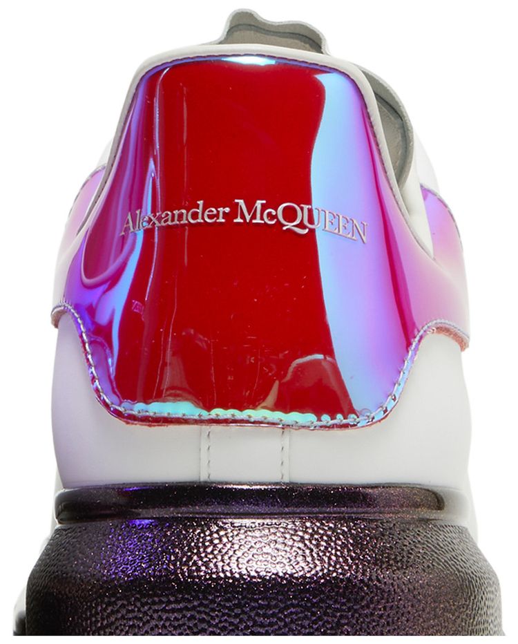 Alexander McQueen Oversized Sneaker White Pink Iridescent