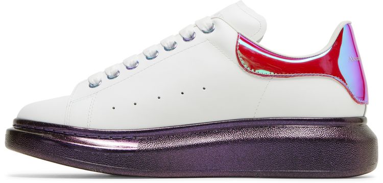Alexander McQueen Oversized Sneaker White Pink Iridescent