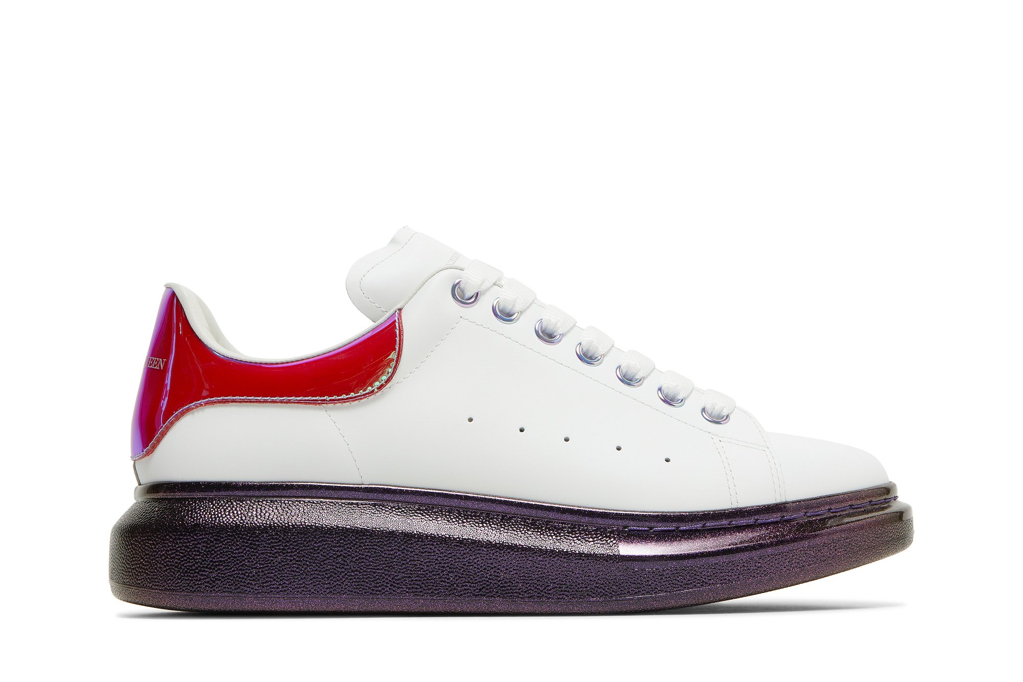 Alexander McQueen Oversized Sneaker 'White Pink Iridescent'