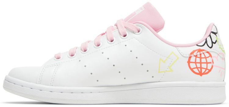 Adidas Wmns Stan Smith Doodle White Pink