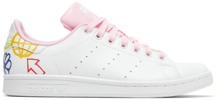 Adidas Wmns Stan Smith Doodle White Pink