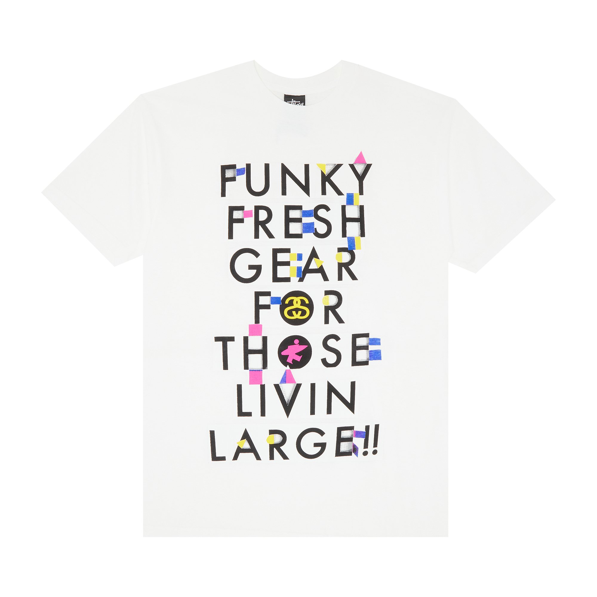 Buy Stussy Funky Fresh Gear For Those Livin Large!! Tee 'White 