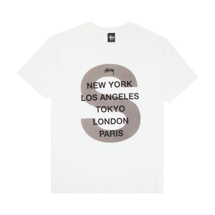 Stussy S Cities Tee White