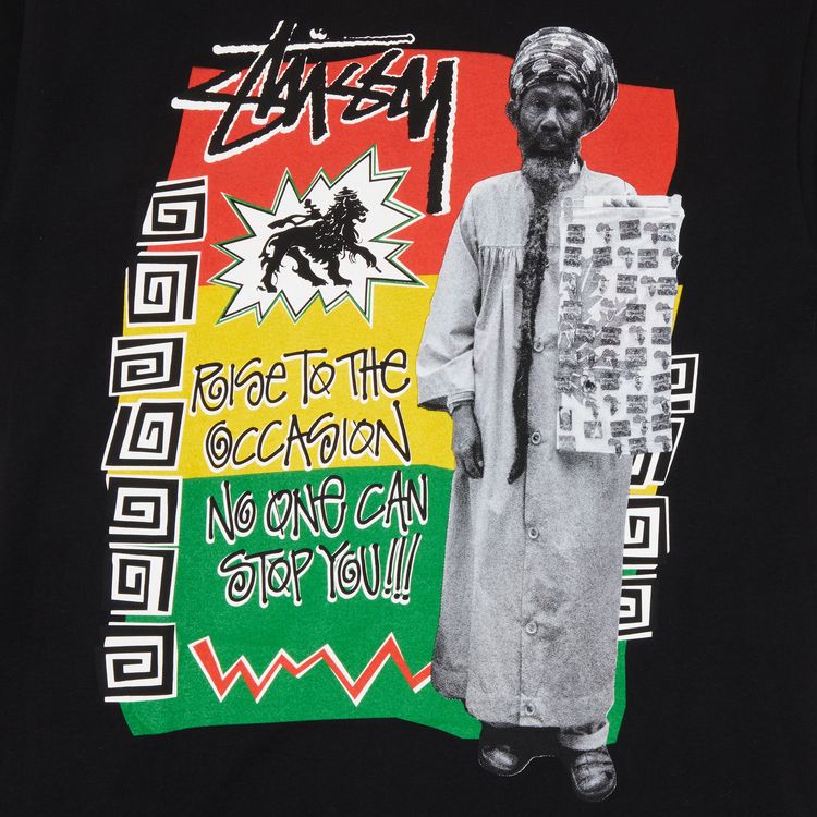 Stussy Rastafari Tee Black