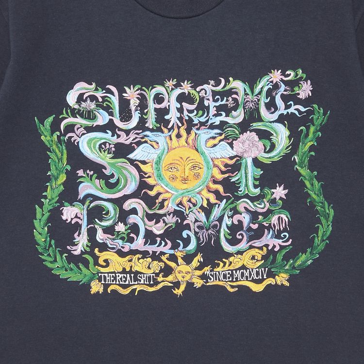 Supreme Crest Tee Navy
