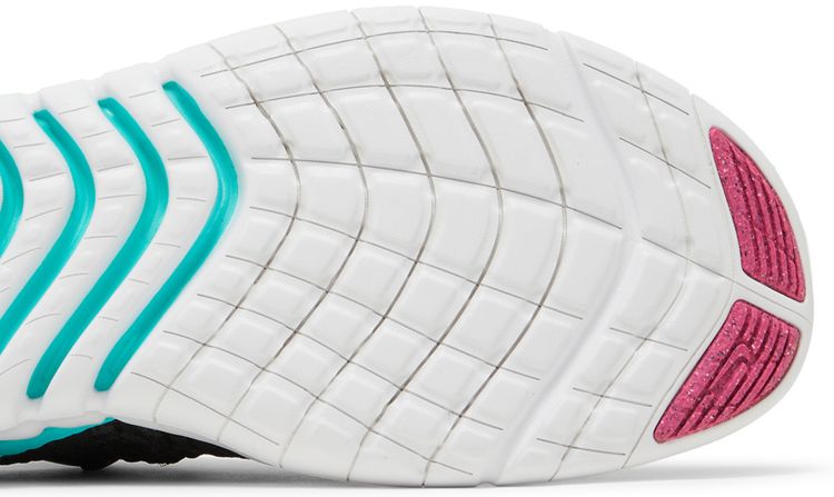 Nike Free Run 50 Black Dynamic Turquoise