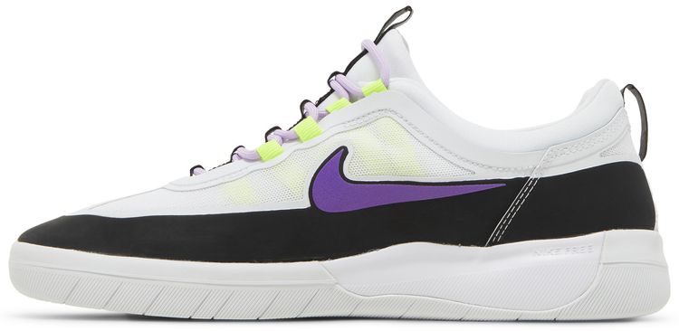 Nike Nyjah Free 2 SB Black White Wild Berry