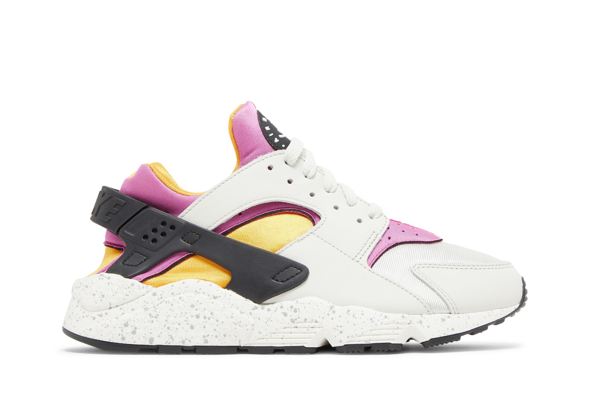 pink and yellow huaraches