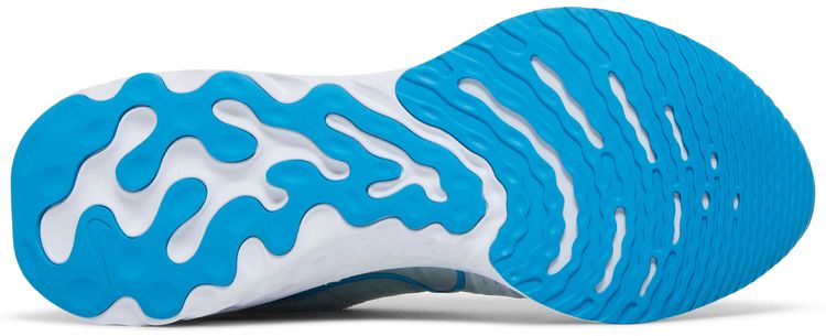 Nike React Infinity Run Flyknit 2 Pure Platinum Emerald Laser Blue