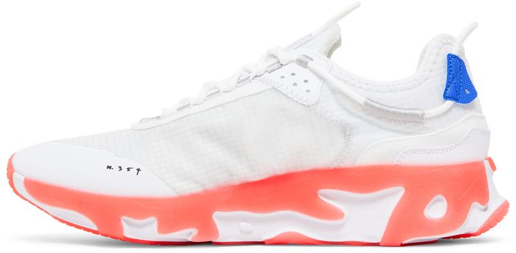 Nike React Live White Bright Crimson