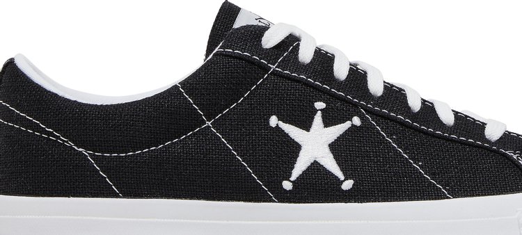 Stussy x One Star Low Black