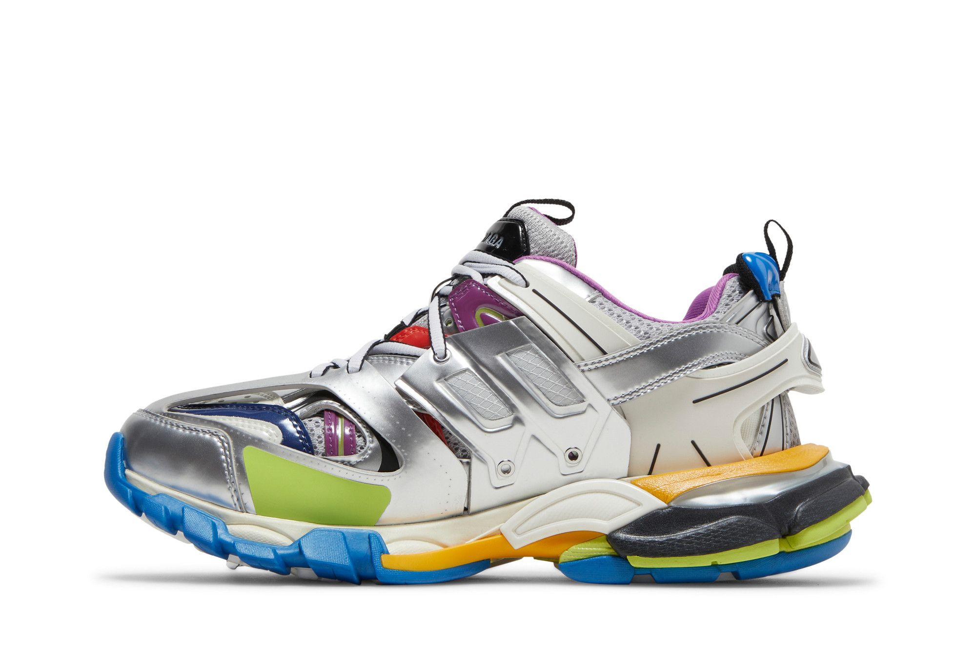 Balenciaga multicoloured track trainers clearance