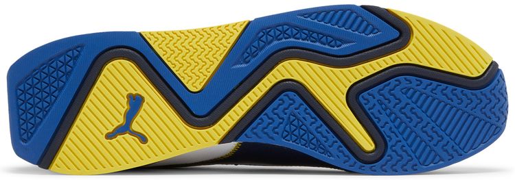 Puma Porsche Legacy x Low Racer White Peacoat Celandine