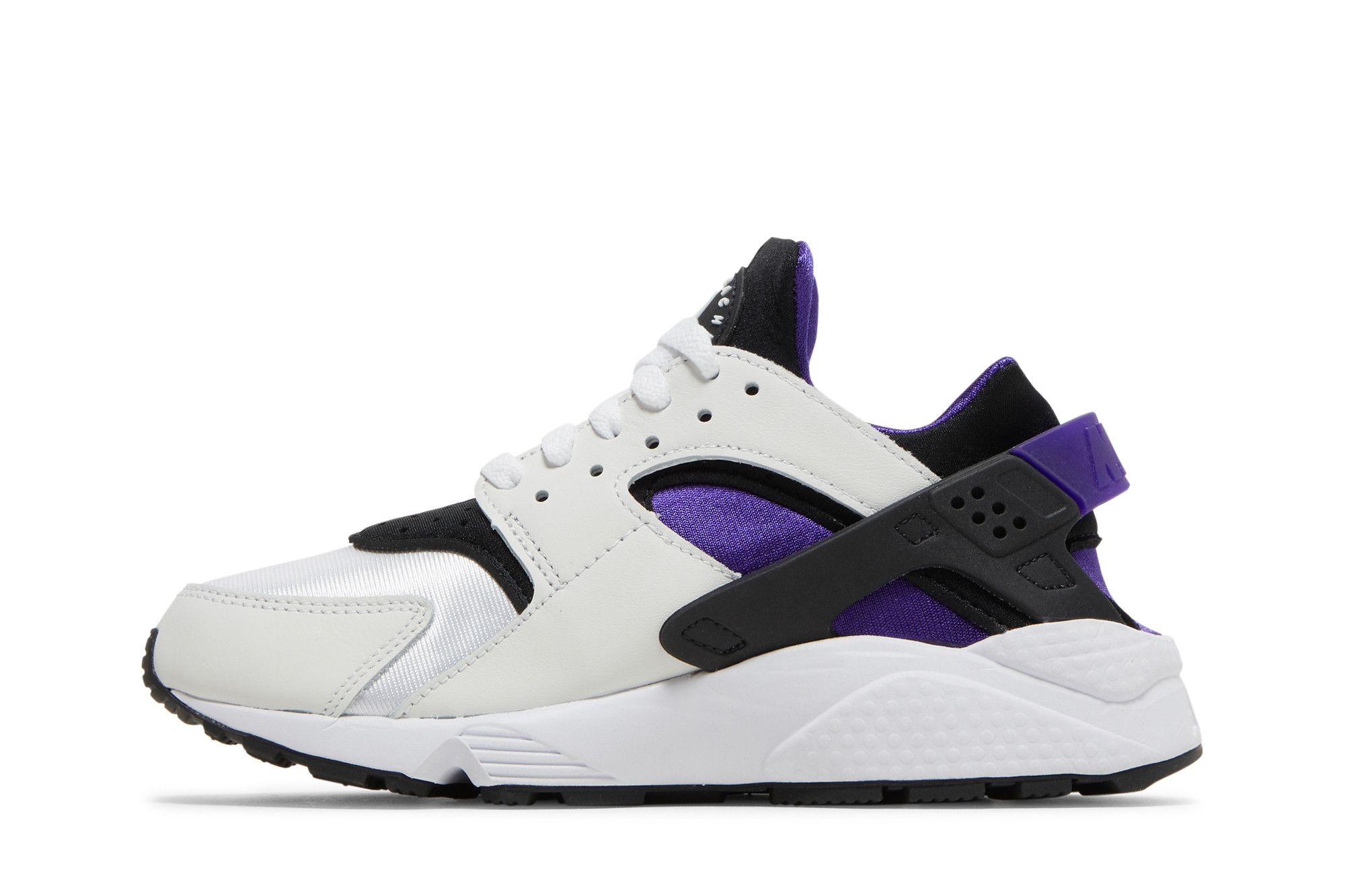 Green and purple huaraches top