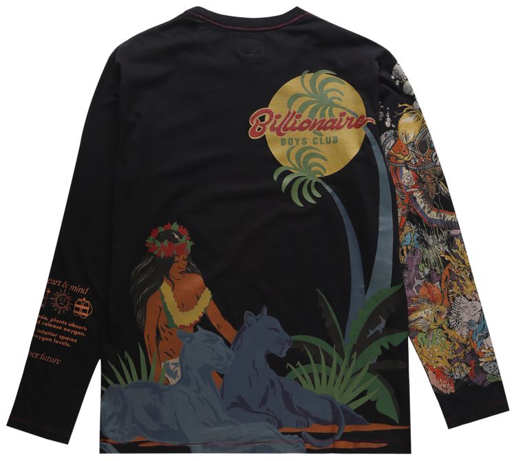 Billionaire Boys Club Lost At Sea Long Sleeve Knit Black